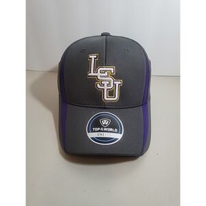 LSU Tigers NCAA  One Fit Hat Cap Fitted